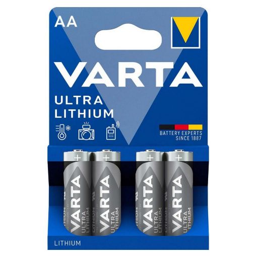 Εικόνα της Μπαταρίες Λιθίου AA Varta Ultra 1.5V 4τμχ 16496