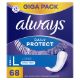 Εικόνα της Σερβιετάκια Always Dailies Extra Protect 68τμχ