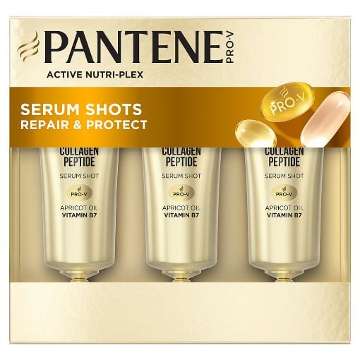 Εικόνα της Αμπούλες Αναδόμησης Μαλλιών Pantene Pro-V Repair & Protect 15ml 3τμχ
