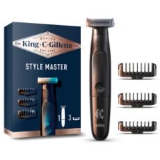 Εικόνα της Ξυριστική Μηχανή King C. Gillette Style Master Επαναφορτιζόμενη Black
