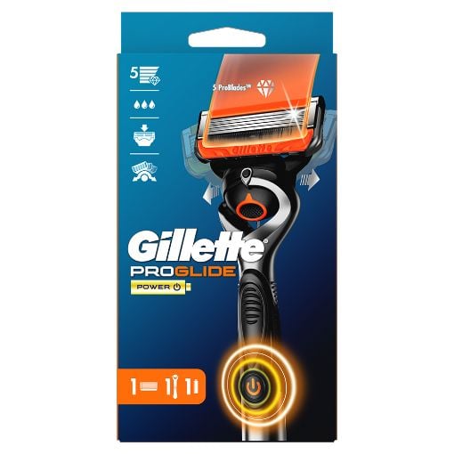 Εικόνα της Ξυραφάκι Gillette ProGlide Power Flexball Μπαταρίας με 1 Ανταλλακτική Κεφαλή