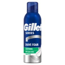 Εικόνα της Αφρός Ξυρίσματος Gillette Series Soothing Sensitive με Αλόη 200ml
