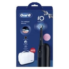 Εικόνα της Ηλεκτρική Οδοντόβουρτσα Oral-B iO Series 2 Black + Δώρο Νεσεσέρ