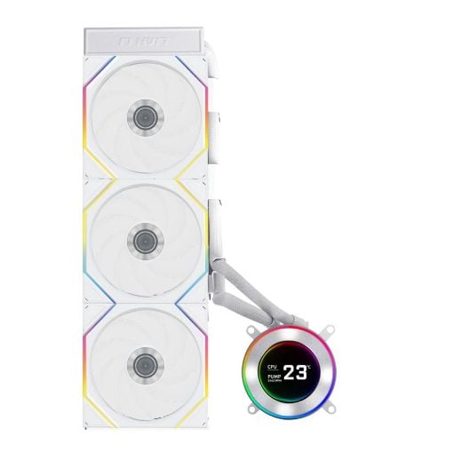 Εικόνα της Lian Li HydroShift II LCD-C 360TL RGB White G89.GHS2LCD36TW.00
