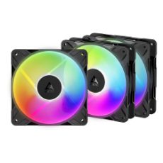 Εικόνα της Case Fan Arctic P12 Pro A-RGB PWM 120mm Reverse Black (3-Pack) ACFAN00333A