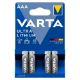 Εικόνα της Μπαταρίες Λιθίου AAA Varta Ultra 1.5V 4τμχ 16497