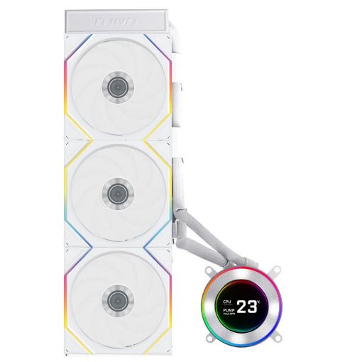 Εικόνα της Lian Li HydroShift II LCD-C 360CL RGB White G89.GHS2LCD36RW.00