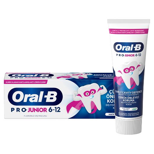 Εικόνα της Οδοντόκρεμα Oral-B Pro Junior 6-12 Ετών 75ml