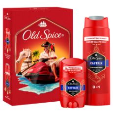 Εικόνα της Σετ Καθαρισμού Σώματος Old Spice Captain 2τμχ