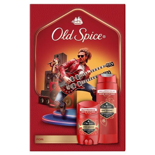 Εικόνα της Σετ Καθαρισμού Σώματος Old Spice Knight Epic Legend 2τμχ