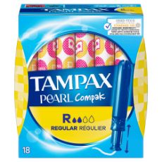 Εικόνα της Ταμπόν Tampax Compak Pearl Regular με Απλικατέρ 72τμχ