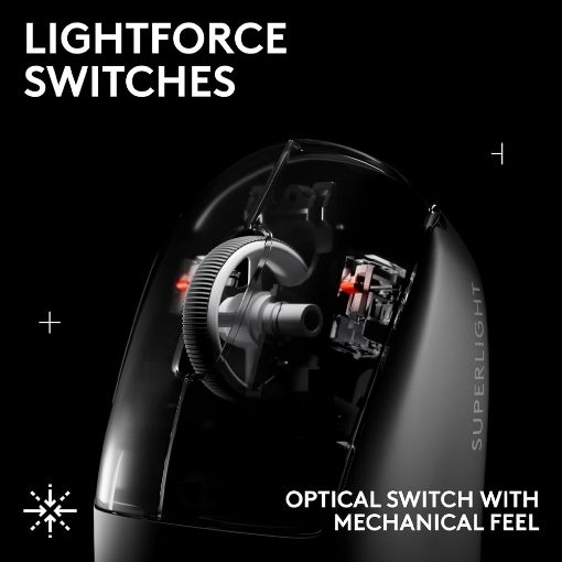 Εικόνα της Ποντίκι Logitech G Pro X Superlight 2 SE Wireless Black 910-007553