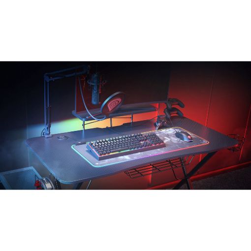 Εικόνα της Gaming Desk Genesis Holm 300 RGB 120 x 60 x 75 cm Black NDS-1550