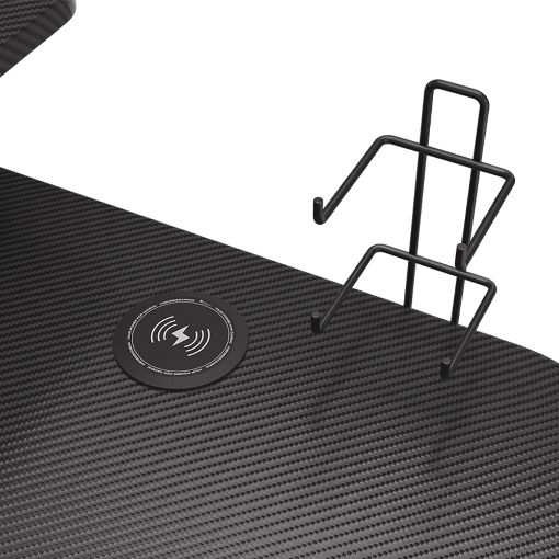 Εικόνα της Gaming Desk Genesis Holm 300 RGB 120 x 60 x 75 cm Black NDS-1550