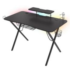 Εικόνα της Gaming Desk Genesis Holm 300 RGB 120 x 60 x 75 cm Black NDS-1550