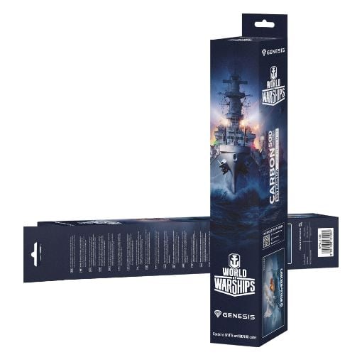Εικόνα της Mouse Pad Genesis Gaming Carbon 500 Maxi WOWS Błyskawica Edition NPG-1739