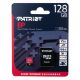 Εικόνα της Κάρτα Μνήμης microSDXC Patriot EP Series 128GB Class 10 Black/Red + SD Adapter PEF128GEP31MCX