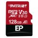 Εικόνα της Κάρτα Μνήμης microSDXC Patriot EP Series 128GB Class 10 Black/Red + SD Adapter PEF128GEP31MCX