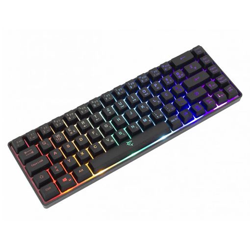 Εικόνα της Πληκτρολόγιο White Shark Ronin 65% RGB (US) Black GK-2201B
