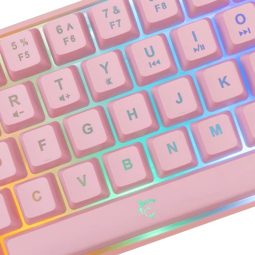 Εικόνα της Πληκτρολόγιο White Shark Ronin 65% RGB (US) Pink GK-2201P