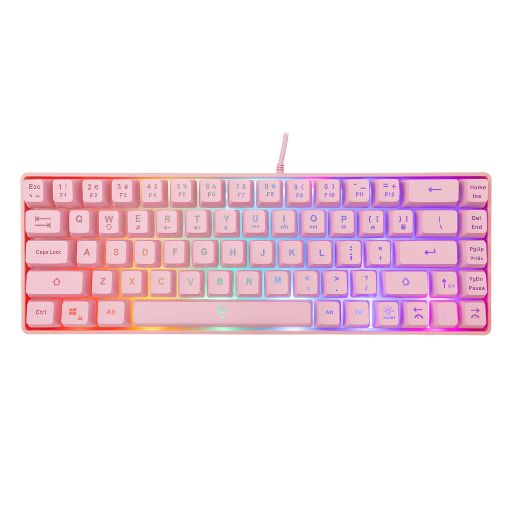 Εικόνα της Πληκτρολόγιο White Shark Ronin 65% RGB (US) Pink GK-2201P
