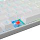 Εικόνα της Πληκτρολόγιο White Shark Shinobi 2 60% RGB Hot-Swappable Red Switches (US) White GK-004211