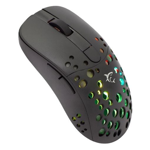 Εικόνα της Ποντίκι White Shark Tristan RGB Black GM-9004