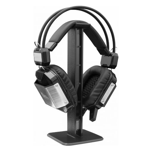 Εικόνα της Headphones Stand White Shark Creek Black HDS-33