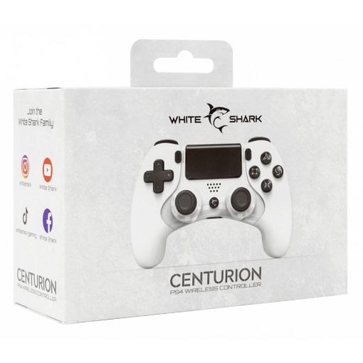 Εικόνα της Controller White Shark Centurion for PS4 Bluetooth White GPW-4006