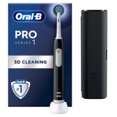 Εικόνα της Ηλεκτρική Οδοντόβουρτσα Oral-B Pro Series 1 με Θήκη Ταξιδίου Black