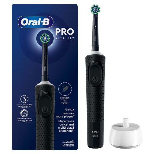 Εικόνα της Ηλεκτρική Οδοντόβουρτσα Oral-B Vitality Pro Black