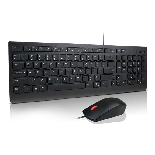 Εικόνα της Πληκτρολόγιο-Ποντίκι Lenovo Essential Wired Black 4X31R64416