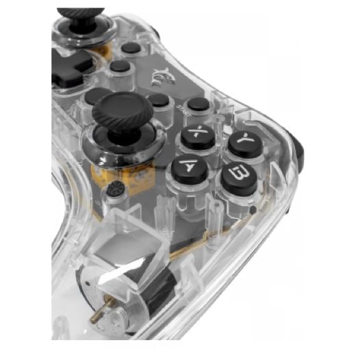 Εικόνα της Controller White Shark Legion for PC/PS4/Switch/Mobile Bluetooth Transparent GPW-8039