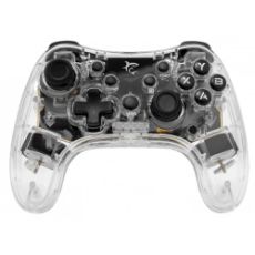 Εικόνα της Controller White Shark Legion for PC/PS4/Switch/Mobile Bluetooth Transparent GPW-8039