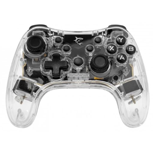 Εικόνα της Controller White Shark Legion for PC/PS4/Switch/Mobile Bluetooth Transparent GPW-8039