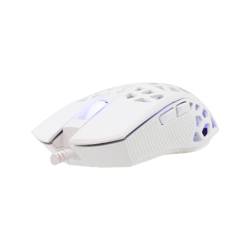Εικόνα της Ποντίκι White Shark Caradoc RGB White GM-5018