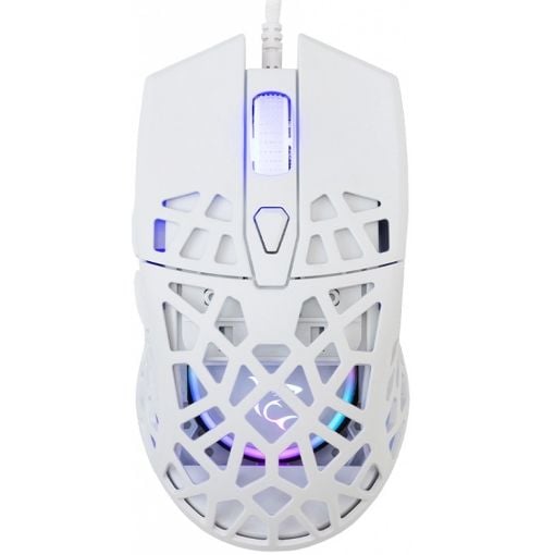 Εικόνα της Ποντίκι White Shark Caradoc RGB White GM-5018