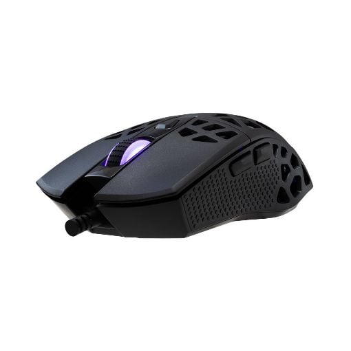 Εικόνα της Ποντίκι White Shark Caradoc RGB Black GM-5018