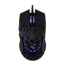 Εικόνα της Ποντίκι White Shark Caradoc RGB Black GM-5018