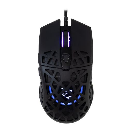 Εικόνα της Ποντίκι White Shark Caradoc RGB Black GM-5018