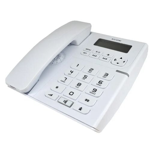 Εικόνα της Ενσύρματο Τηλέφωνο Alcatel T58 Λευκό