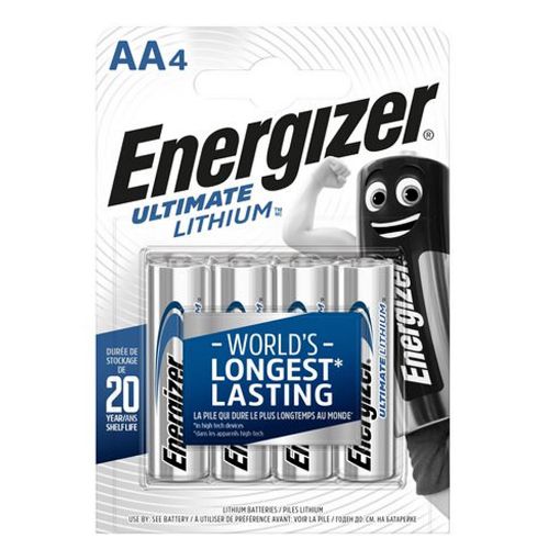 Εικόνα της Μπαταρίες Λιθίου Energizer Ultimate AA 1.5V 4τμχ 3539