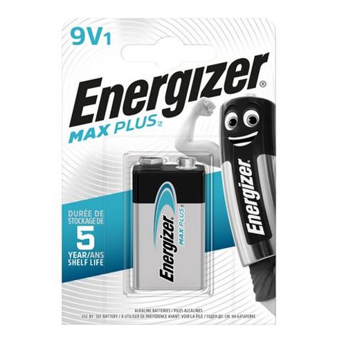 Εικόνα της Αλκαλική Μπαταρία 9V Energizer Max Plus 17619