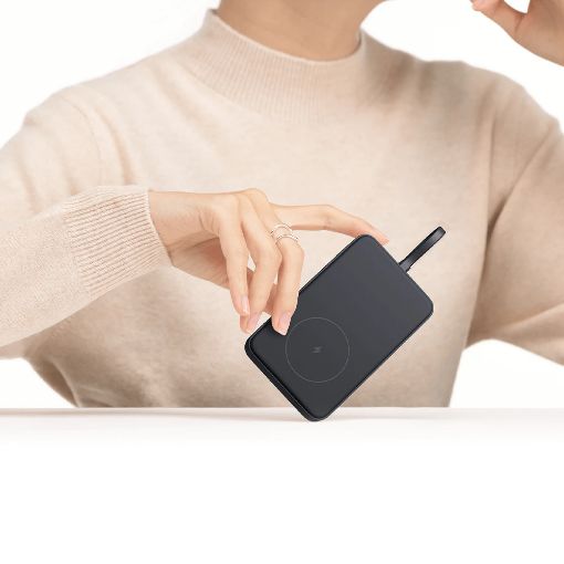 Εικόνα της Xiaomi Magnetic Power Bank 33W 10000mAh με Ενσωματωμένο Καλώδιο Gray BHR9823GL