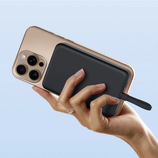 Εικόνα της Xiaomi Magnetic Power Bank 33W 10000mAh με Ενσωματωμένο Καλώδιο Gray BHR9823GL