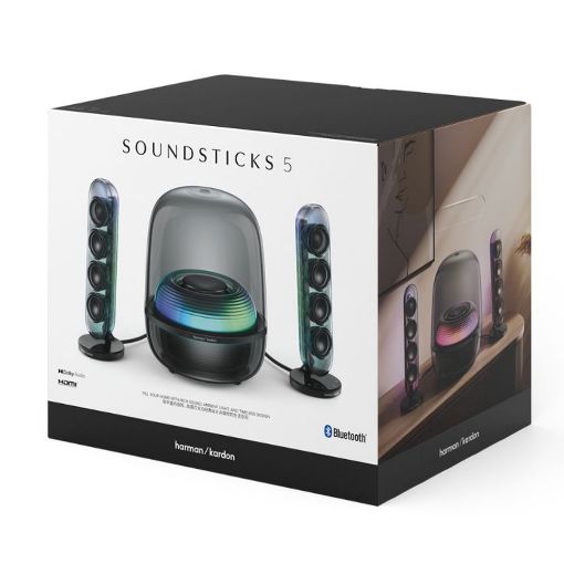 Εικόνα της Ηχεία Harman Kardon Soundsticks 5 Bluetooth Black HKSOUNDSTK5BEP