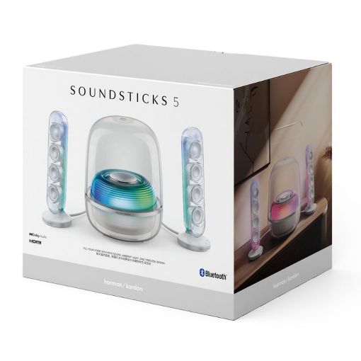 Εικόνα της Ηχεία Harman Kardon Soundsticks 5 Bluetooth White HKSOUNDSTK5WEP