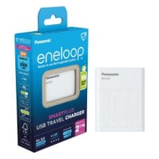 Εικόνα της Φορτιστής Μπαταριών Panasonic Eneloop Smart Plus BQ-CC87 Ni-MH AA/AAA & 4x Μπαταρίες AA 2000mAh 19799