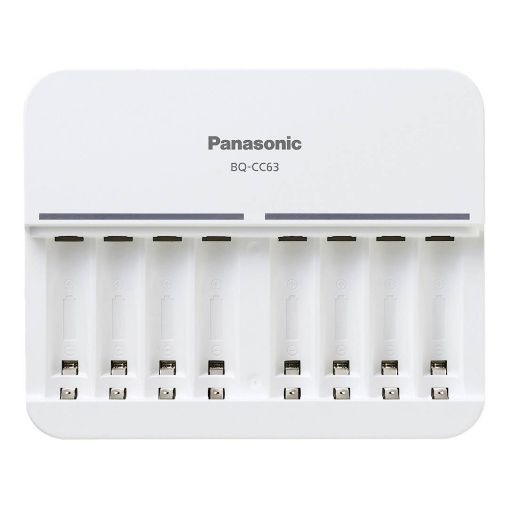 Εικόνα της Φορτιστής Μπαταριών Panasonic Eneloop Smart 8 BQ-CC63 Ni-MH AA/AAA 19644