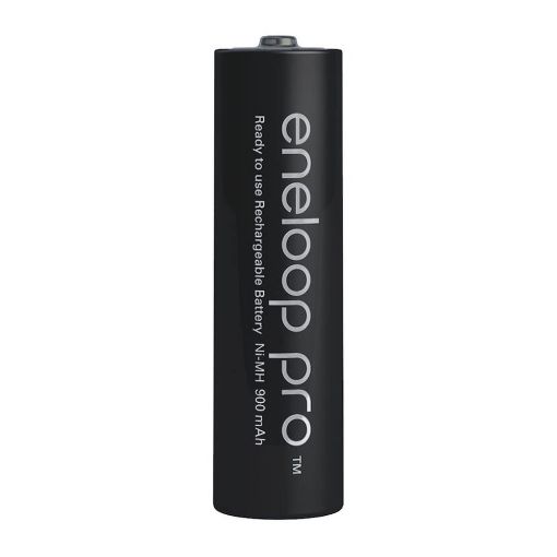 Εικόνα της Επαναφορτιζόμενες Μπαταρίες Panasonic Eneloop Pro AAA Ni-MH 930mAh 1.2V 4τμχ & Battery Case 19726